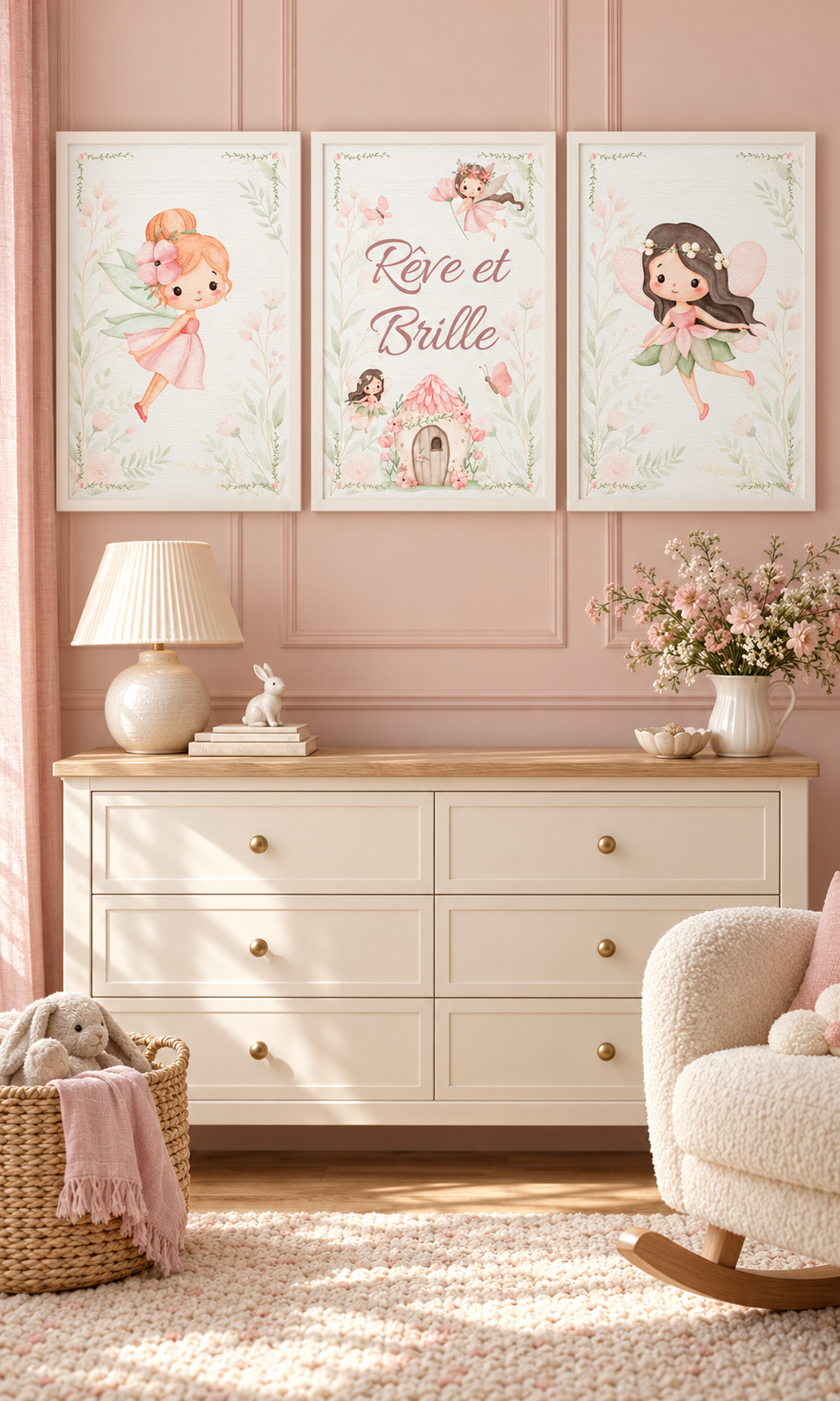 Set de 3 affiches Fées – Rêve et Brille / You are Magic