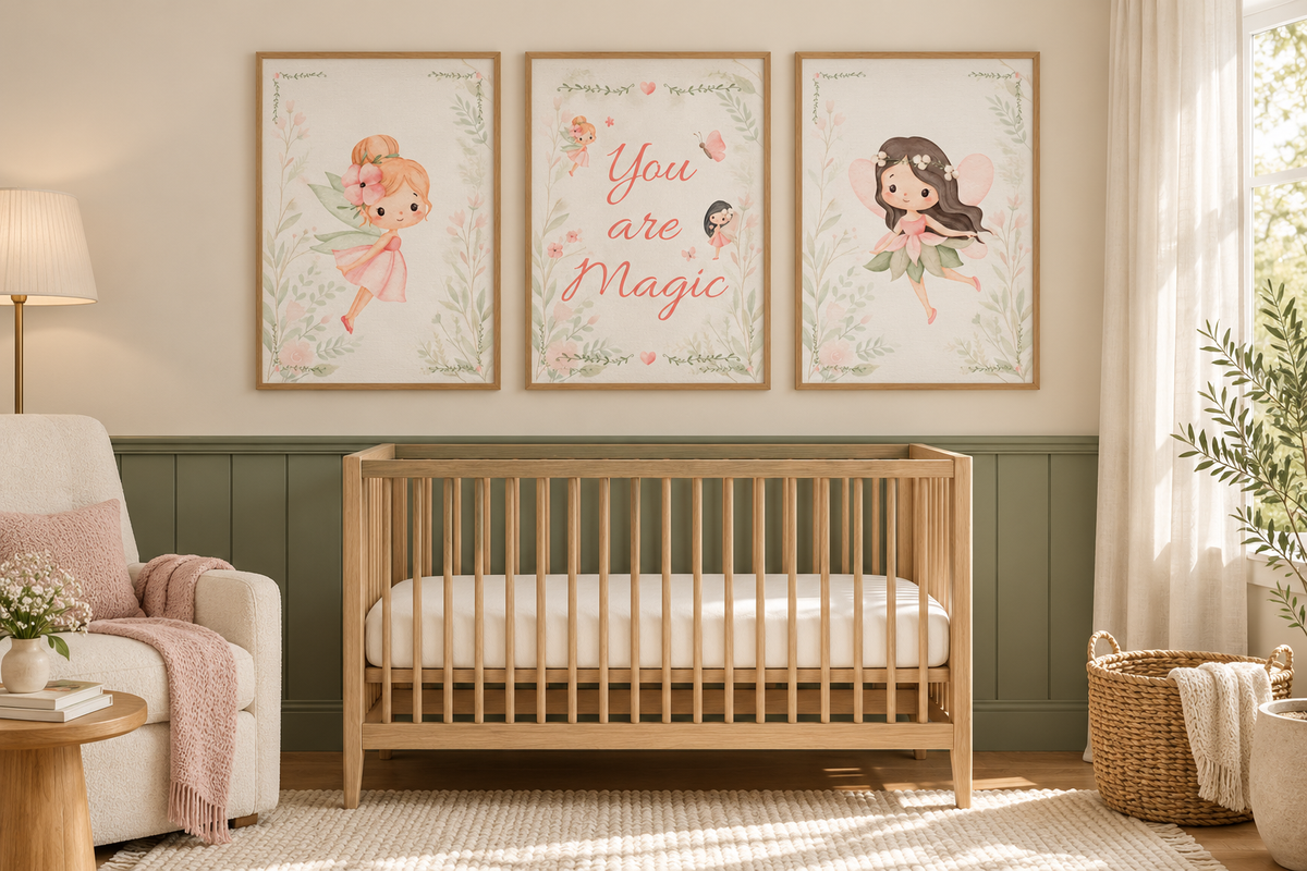 Set de 3 affiches Fées – Rêve et Brille / You are Magic