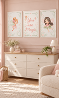 Set de 3 affiches Fées – Rêve et Brille / You are Magic