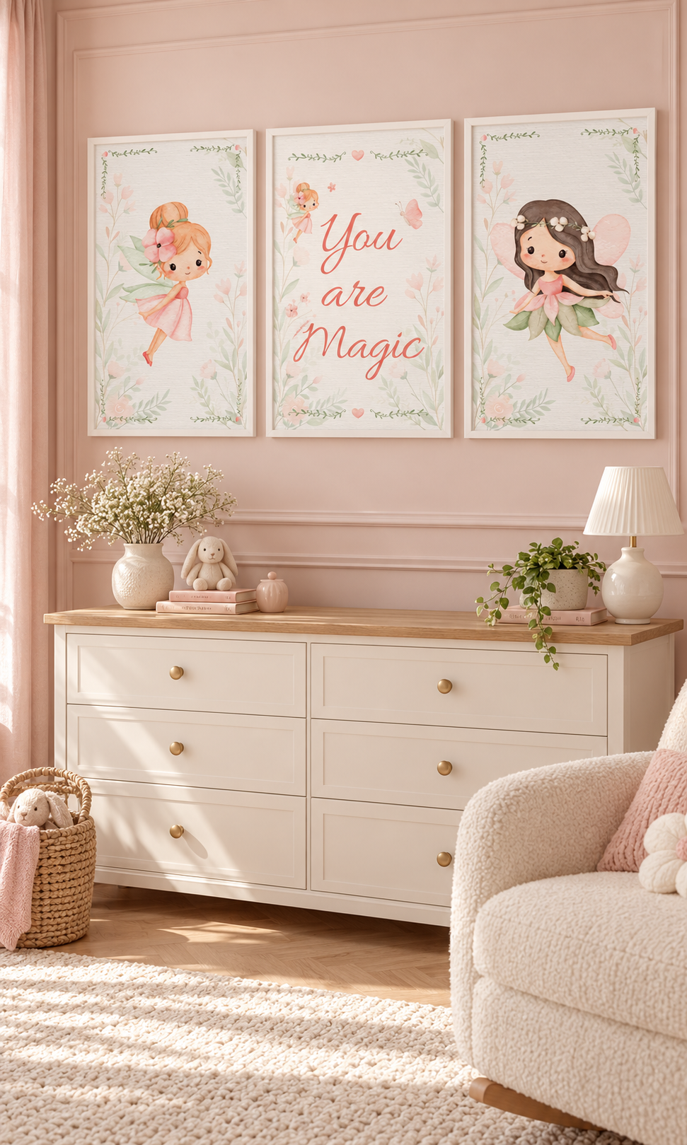 Set de 3 affiches Fées – Rêve et Brille / You are Magic